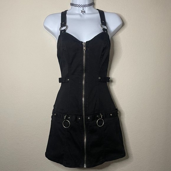Lip Service Dresses & Skirts - 💀SOLD💀 lip service vintage 90s institutionalized bondage mini dress